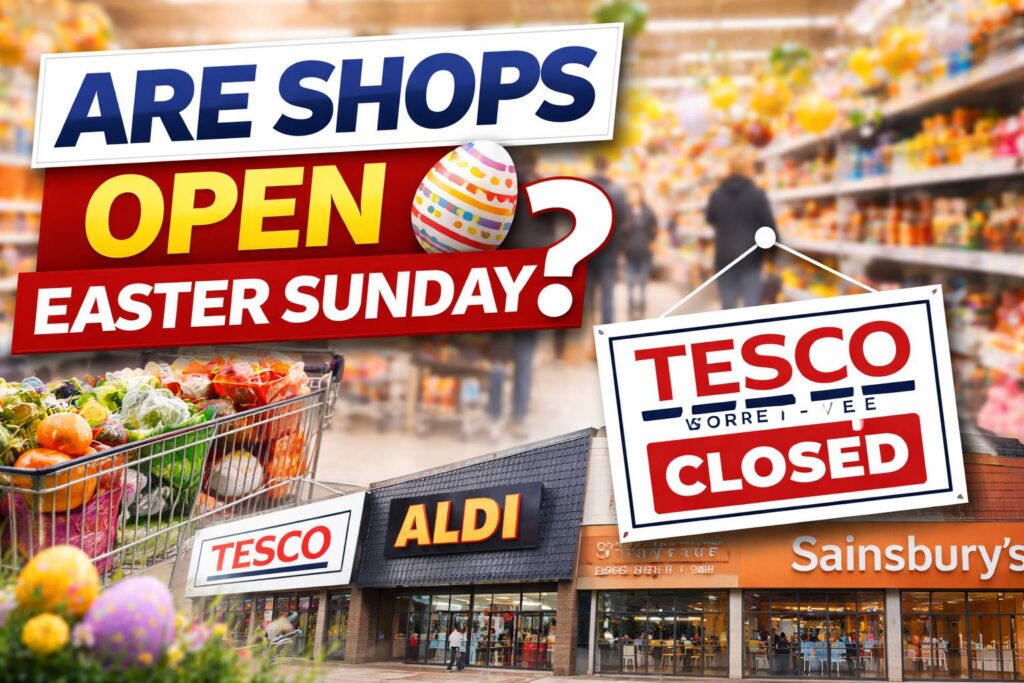 are shops open easter sunday